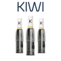 KIWI VAPOR CARTUCCE DI RICAMBIO E DRIP TIP IN COTONE KIWI SOFT BLACK (3PZ)