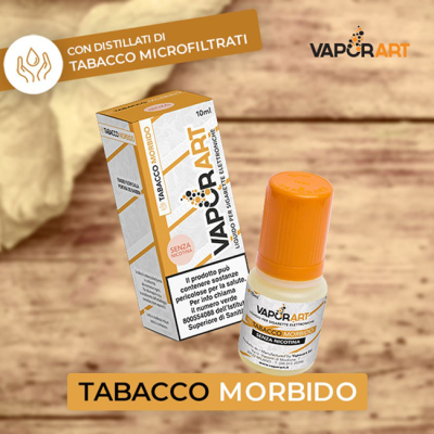 VAPORART LIQUIDO PRONTO TABACCO MORBIDO 10 ML