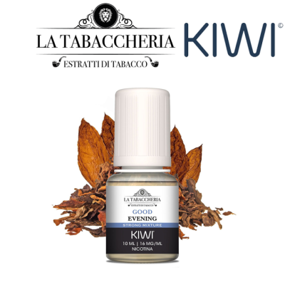 LA TABACCHERIA & KIWI VAPOR LIQUIDO PRONTO GOOD EVENING 10 ML