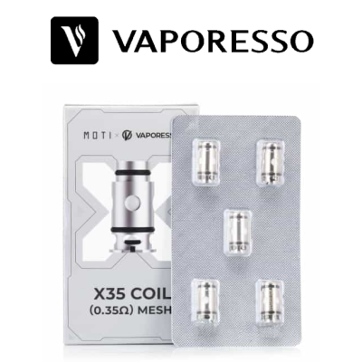 VAPORESSO COIL DI RICAMBIO X35 MESH 0.35 OHM (5PZ)