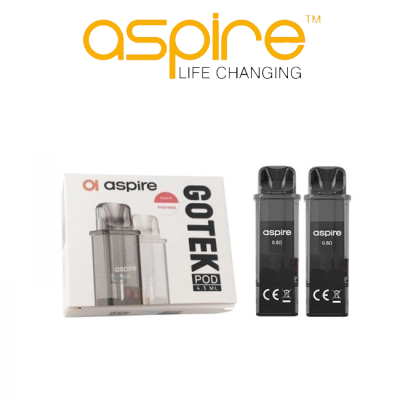 ASPIRE POD DI RICAMBIO GOTEK X 0.8 OHM (2PZ)