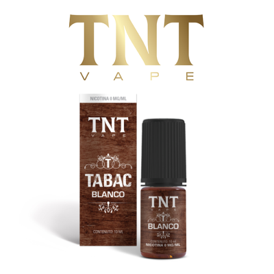 TNT VAPE LIQUIDO PRONTO TABAC BLANCO 10 ML