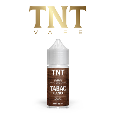 TNT VAPE MINI SHOT 10+10 TABAC BLANCO 10 ML