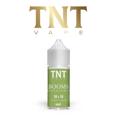 TNT VAPE MINI SHOT 10+10 BOOMS PISTACCHIO 10 ML