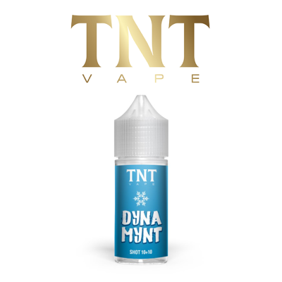 TNT VAPE MINI SHOT 10+10 DYNA MYNT 10 ML