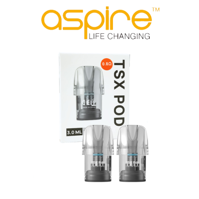 ASPIRE POD DI RICAMBIO TSX 0.8 OHM (2PZ)