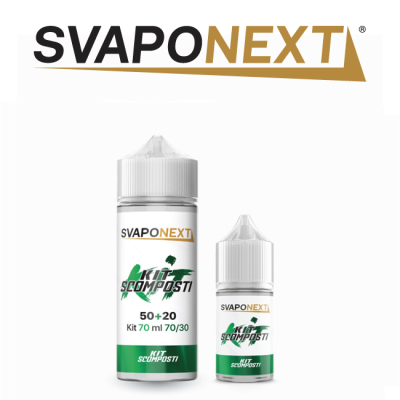 SVAPONEXT BASE KIT VERDE 70 ML 70/30