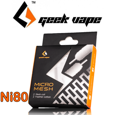 GEEKVAPE MICROMESH DI RICAMBIO ZEUS X MESH NI80 0.17 OHM