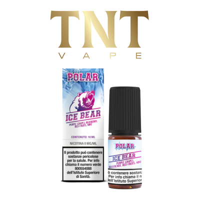 TNT VAPE LIQUIDO PRONTO POLAR ICE BEAR 10 ML