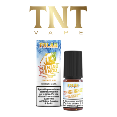 TNT VAPE LIQUIDO PRONTO POLAR MANIAC MANGO 10 ML