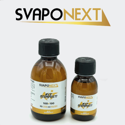 SVAPONEXT BASE KIT ORO 200 ML 50/50