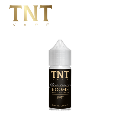 TNT VAPE SHOT BOOMS VANILLA CREAM TOBACCO GRAN RESERVE 25 ML