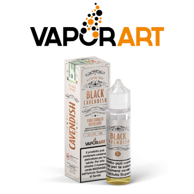 VAPORART MIX&VAPE BLACK CAVENDISH 30 ML