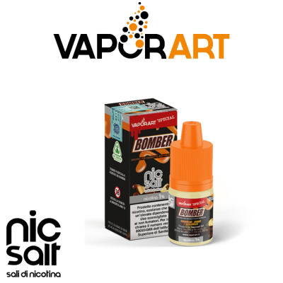 VAPORART LIQUIDO PRONTO NICSALT BOMBER 10 ML