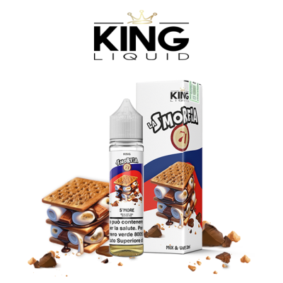 KING LIQUID MIX&VAPE LA SMORFIA 71 20 ML