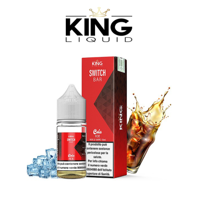 KING LIQUID MIX&VAPE 10+10 SWITCH BAR COLA ICE 10 ML