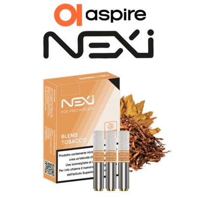 ASPIRE POD PRECARICATA NEXI ONE BLEND TOBACCO (3PZ)