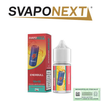 SVAPONEXT STARTER FLAVOUR MINI SHOT 10+10 ENERBULL 10 ML