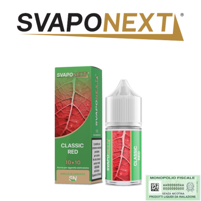 SVAPONEXT STARTER FLAVOUR MINI SHOT 10+10 CLASSIC RED 10 ML