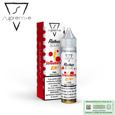 SUPREM-E MINI SHOT 10+10 FLAVOUR BAR STRAWBERRY EN 10 ML