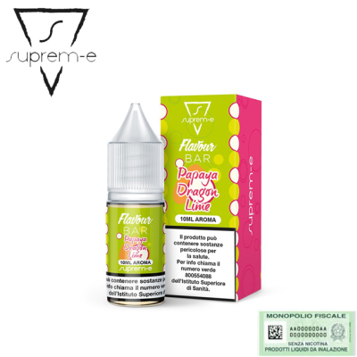 SUPREM-E AROMA CONCENTRATO FLAVOUR BAR PAPAYA DRAGON LIME 10 ML