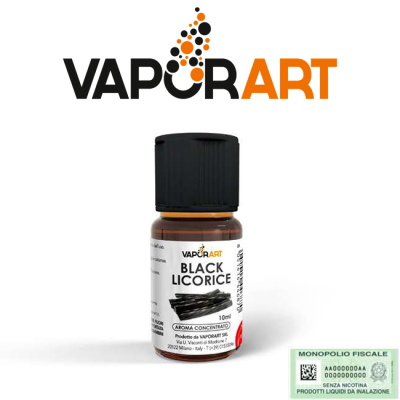 VAPORART AROMA CONCENTRATO LIQUIRIZIA NERA 10 ML