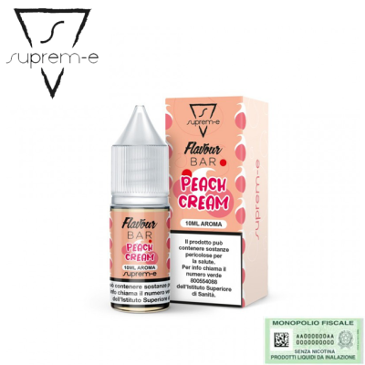 SUPREM-E AROMA CONCENTRATO FLAVOUR BAR PEACH CREAM 10 ML