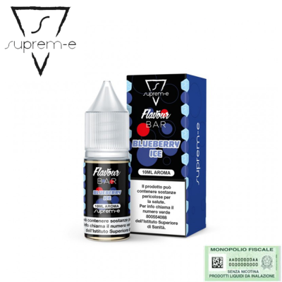 SUPREM-E AROMA CONCENTRATO FLAVOUR BAR BLUEBERRY ICE 10 ML