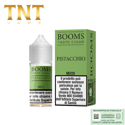 TNT VAPE MINI SHOT 10+10 BOOMS PISTACCHIO 10 ML