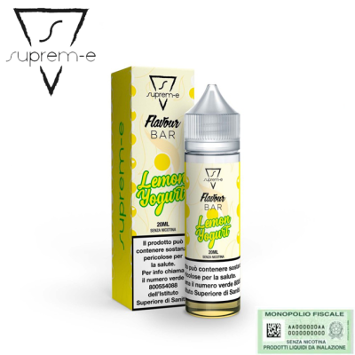 SUPREM-E SHOT FLAVOUR BAR LEMON YOGURT 20 ML