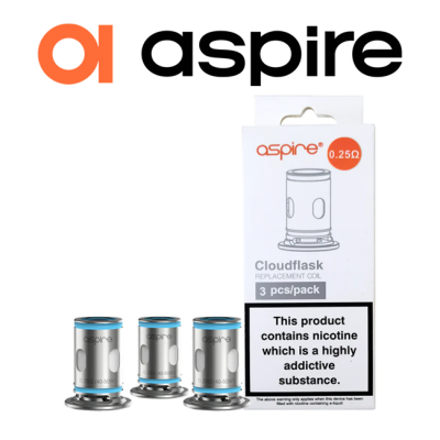 ASPIRE COIL DI RICAMBIO CLOUDFLASK X 0.25 OHM (3PZ)