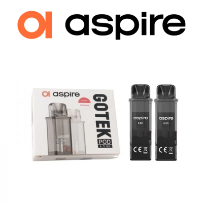 ASPIRE POD DI RICAMBIO GOTEK X 0.8 OHM (2PZ)