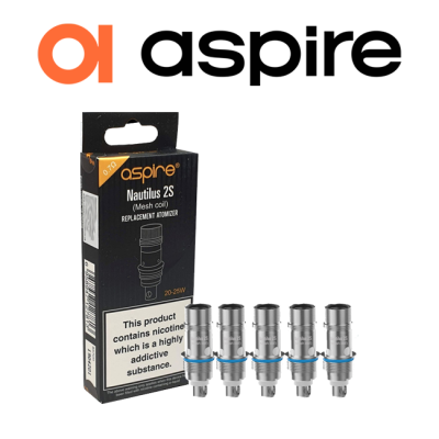 ASPIRE COIL DI RICAMBIO NAUTILUS-MINI-2-2S 0.7 OHM MESH (5PZ)