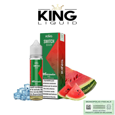 KING LIQUID MIX&VAPE SWITCH BAR WATERMELON ICE 20 ML