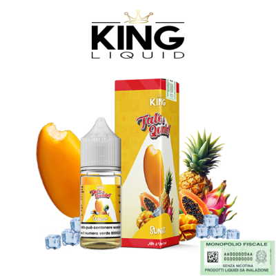 KING LIQUID MIX&VAPE 10+10 TALE & QUALE SUNSET 10 ML