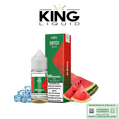 KING LIQUID MIX&VAPE 10+10 SWITCH BAR WATERMELON ICE 10 ML