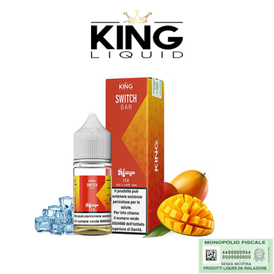 KING LIQUID MIX&VAPE 10+10 SWITCH BAR MANGO ICE 10 ML