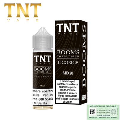 TNT VAPE SHOT BOOMS LICORICE 20 ML