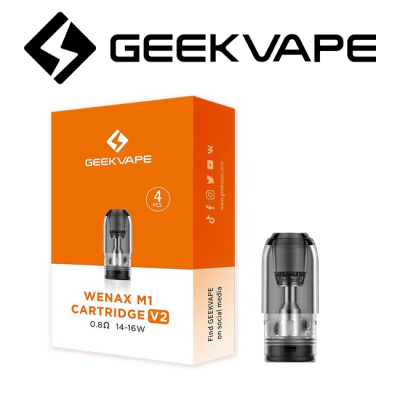 GEEKVAPE CARTUCCIA DI RICAMBIO WENAX M1 0.8 OHM V2 (4PZ)