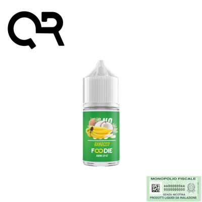 QR FLAVOUR MINI SHOT 10+10 FOODIE BANOCCO 10 ML