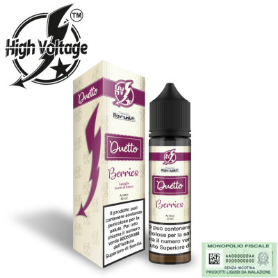 HIGH VOLTAGE SHOT DUETTO BERRIES 20 ML