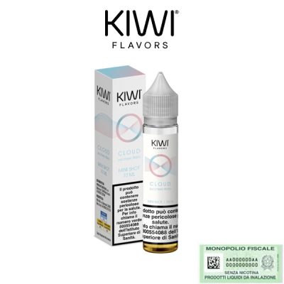 KIWI FLAVORS MINI SHOT 10+10 CLOUD 10 ML