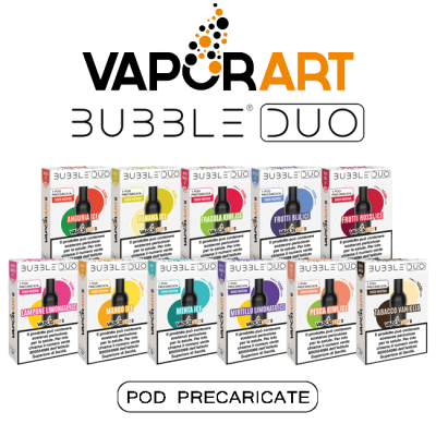 VAPORART BUBBLE DUO POD PRECARICATA