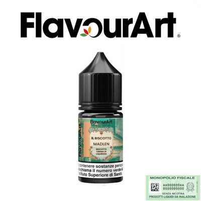 FLAVOURART MINISHOT SHOT 10+10 IL BISCOTTO MADLEN 10 ML