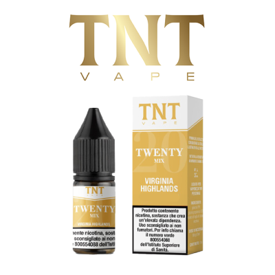 TNT VAPE LIQUIDO PRONTO VIRGINIA HIGHLANDS DISTILLATO PURO 10 ML