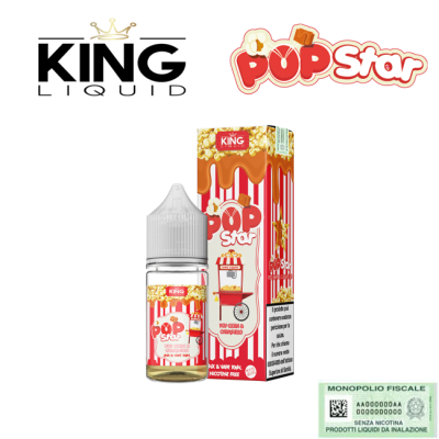 KING LIQUID MIX&VAPE 10+10 POP STAR 10 ML