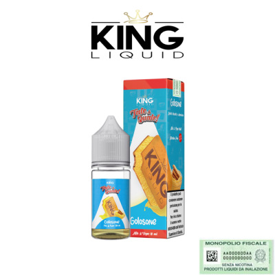 KING LIQUID MIX&VAPE 10+10 TALE & QUALE GOLOSONE 10 ML